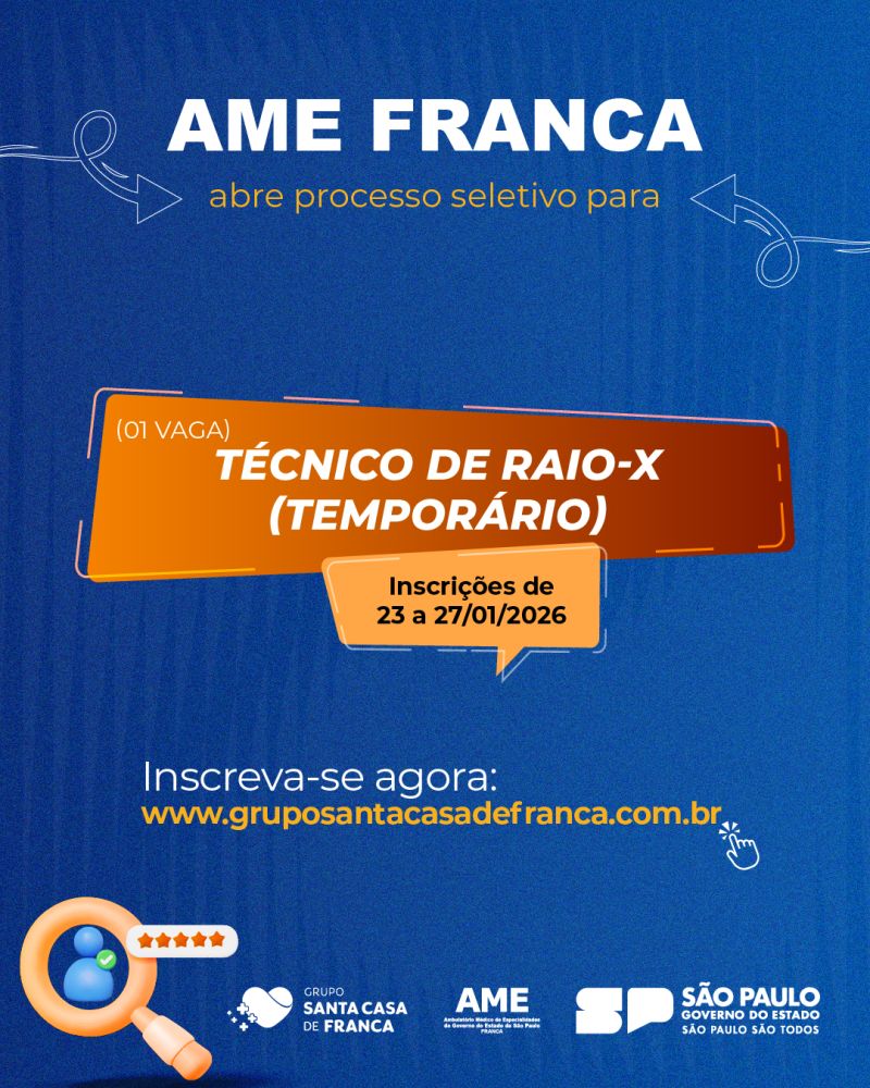 Técnico em Radiologia (Raio-X)